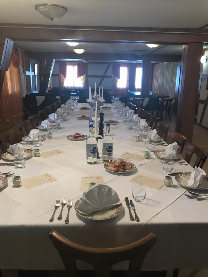 Hotel Restaurant Pizzeria Rotes Haus Münsterlingen Eksteriør billede